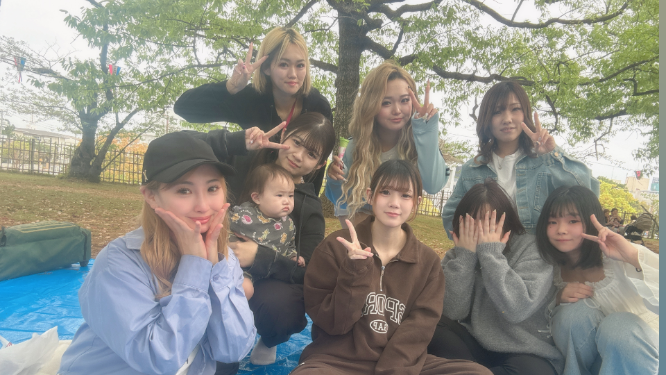 みんなでお花見